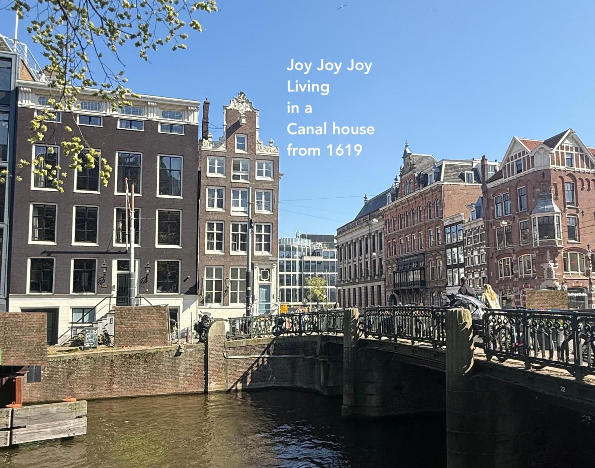Two Bedroom Apartment In Historic Canalhouse From 1618 - City Centre Amsterdam Buitenkant foto